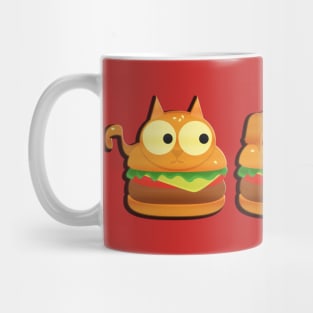 Cat Burger- Pug Burger- Sloth Burger Mug